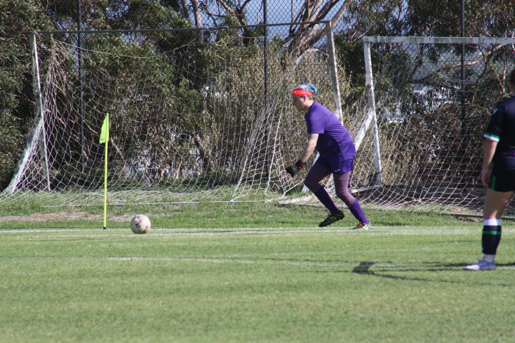 me taking a goal kick